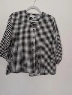 UNIQLO INES DE LA FRESSANGE 長袖 ギンガムチェック