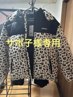 BABYDOLL 中綿アウター S レオパード柄