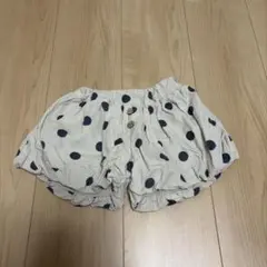 ドット柄 コーデュロイ バルーンパンツ