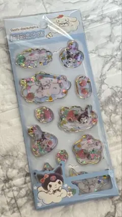 サンリオ海外正規品　立体水シール　ウォーターシールMSMS030111