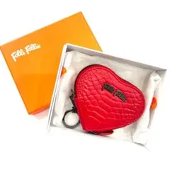 Y2406-500 Folli Follieフォリフォリ　小銭入れ　レッド