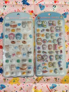 コットンパフィーシール ドラえもん アニマル