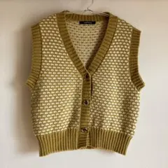 Lugnoncure ルノンキュール　ベスト　 イエロー　黄色