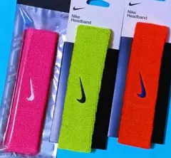 ３本セットナイキヘアバンドNIKEスウッシュヘッドバンド汗対策