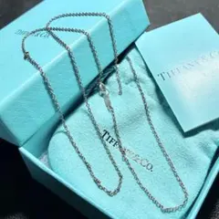 ティファニー チェーンネックレス ペンダント 41cm Tiffany シルバー