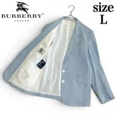 BURBERRY バーバリー テーラードジャケット サマージャケット Lのサムネイル