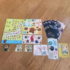 どーもくん シール ステッカー　べらぼうポストカードシールセット