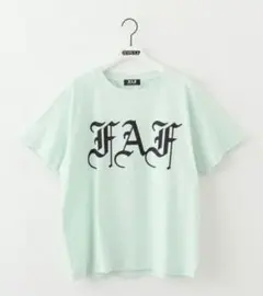【期間限定価格】FAF ロゴTシャツ ミントグリーン L