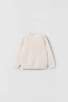 一回着用　ZARA baby ニット　ホワイト　98