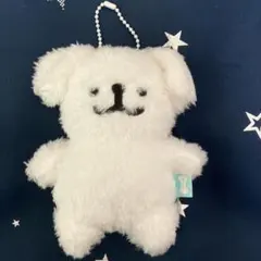 Maltese 韓国 マルチーズ ボールキーチェーン ぬい ローソン限定