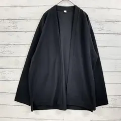 ブラック カーディガン L オーバーサイズ レディース 韓国系 大人カジュアル