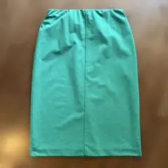 NOLLEYS グリーンタイトスカート スリット入り