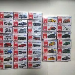 トミカ ミニカー 58台セット まとめ売り トミカ ミニカー58台まとめ売り - メルカリ