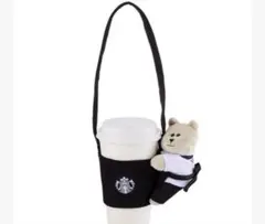 専用 台湾 スターバックス 24’月見 ベアリスタ 栗 携帯肩掛けストラップ Starbucks Coffee - 台湾 スターバックス 24'月見 ベアリスタ 栗