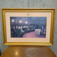 終戦御前会議　額　写真 絵画「最後の御前会議」について｜野田市ホームページ