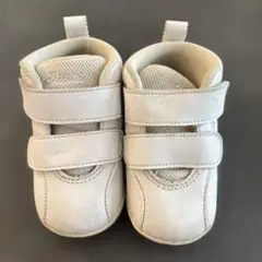 【asics】ホワイト ベビー スニーカー 13.5cm
