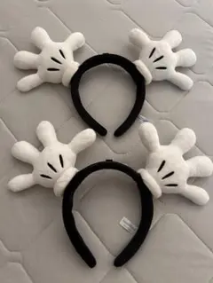 ミッキー 手型 カチューシャ