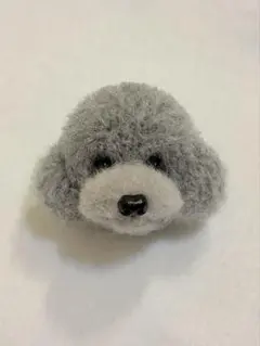 癒しのdogぽんぽん(*´꒳`*) トイプードル顔タイプ1点毛糸羊毛フェルト