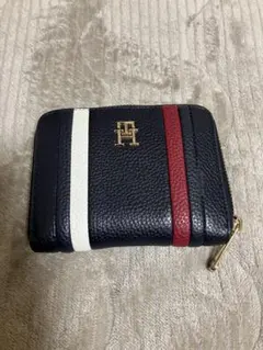 トミーヒルフィガー　レザー二つ折り財布