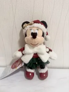 ディズニー　クリスマス　ミニー　ぬいば