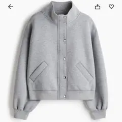 スウェットブルゾン