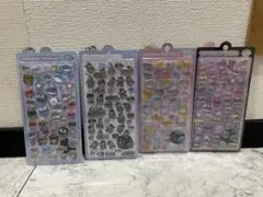 正規品　水族館限定　ボンボンドロップシール　４枚セット