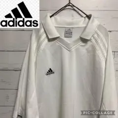 00s アディダス　サッカーゲームシャツy2k