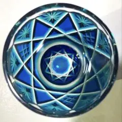 創作　島津薩摩切子　切子向付鉢　お値下げ中 島津薩摩切子 | * 展示会のご案内* 島津薩摩切子 復元40周年記念