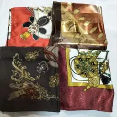 スカーフ 4点セット