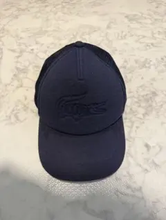 LACOSTE メッシュキャップ　ネイビー58cm