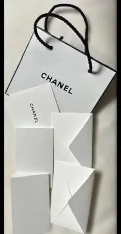 CHANEL ショップ袋とカードセット