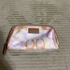 COACH カラフルポーチ