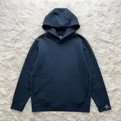 ユニクロ ドライストレッチプルオーバーパーカー 速乾(M)カジュアル 美品 上のサムネイル