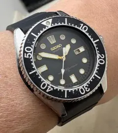 051/稼働 セイコー 2625-0010 ダイバー クオーツ ミドルサイズ - メルカリ