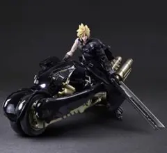 プレイアーツ改　クラウド・ストライフ　フェンリル　セット　箱無し　現状品のサムネイル