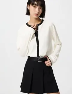 UNIQLO UVカットクルーネックカーディガンユニクロ