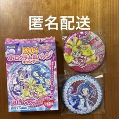 キミとアイドル　プリキュア　BIG ホログラム缶バッジ