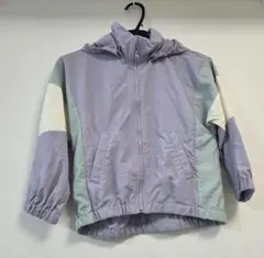 GU カラーブロックフーディブルゾン 120