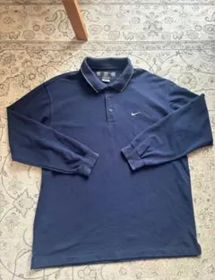 Nike Golf ネイビーポロシャツ Lサイズ