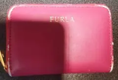 FURLA　ピンクカードケース　難有り