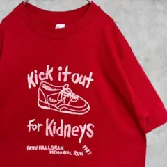 80s USA製【Lexington】 メッセージ チャリティー 古着 Tシャツ