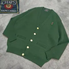 【美品】CHAPS　RALPH　LAUREN　80s ヴィンテージ　カーディガン