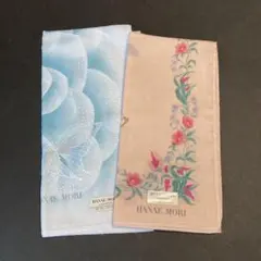 新品　レディースハンカチ　2枚セット　森英恵　モリハナエ