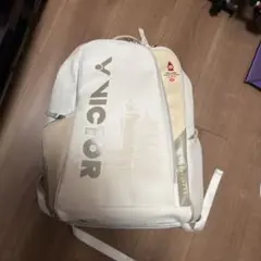 VICTOR バドミントン バッグ ホワイト