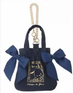 Maison de FLEUR ポチャッコ　ミニダブルリボントートチャーム