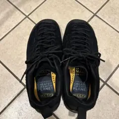 KEEN ブラック アウトドアシューズ