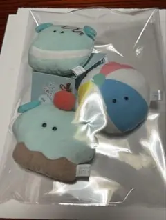 つぶらな瞳のチョコミント、マリン　3点セット