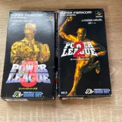 スーパーファミコンソフト SUPER POWER LEAGUE2・3 セット
