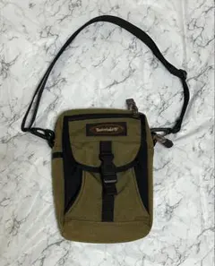 90s Timberland ミニショルダーバッグ ポーチ カーキ Y2Kのサムネイル