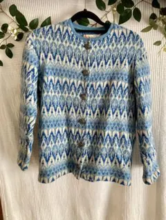 vintage ORIGINAL ICELANDノルディックチロル　カーディガン